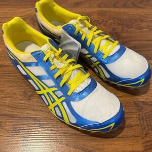 ASICS Women’s Hyper Rocketgirl 6 Track & Field Shoes Blue/White Size 10 NEW